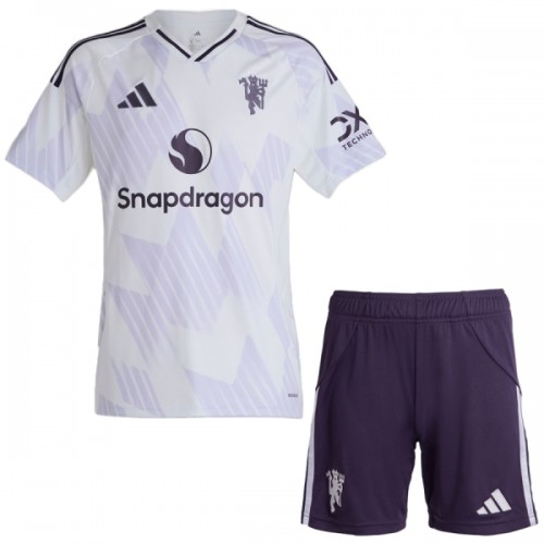 Conjunto/Equipación Manchester United Niño Segunda 2025-26 Conjunto/Equipación Manchester United Niño Segunda 2025-26